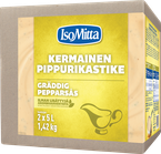 IsoMitta kermainen pippurikastike 2x710g