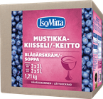IsoMitta Mustikkakiisseli/-keitto 2x0,605kg