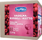 IsoMitta Vadelmakiisseli/-keitto 2x1,12kg