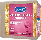 IsoMitta Valkosuklaamousse 2x1,0kg