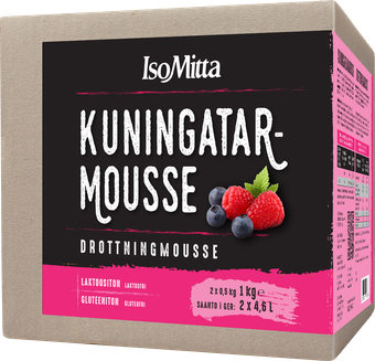 IsoMitta Kuningatarmousse-ainekset 2x500g