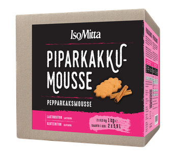 IsoMitta 2x500g Piparkakkumousse-ainekset