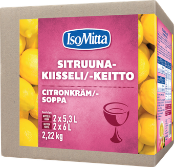 IsoMitta Sitruunakiisseli/-keitto 2x1,11kg