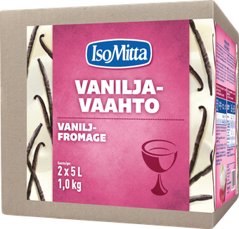 IsoMitta Vaniljavaahto 2x0,5kg