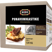 Bong Punaviinikastike 2x920g