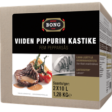 Bong Viiden pippurin kastike 2x0,64kg
