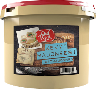 Chef René 5,5L Kevytmajoneesi 30 %