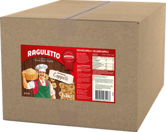 Raguletto täysjyvä cappelli 2x3kg